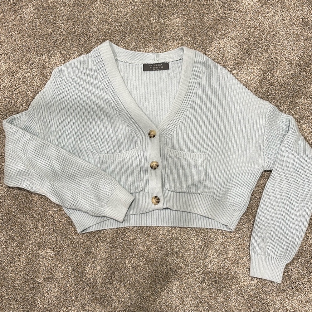 Primark Blue Cardigan with Pockets
